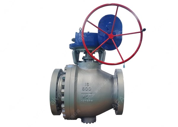 16" 600磅 WCB材质 手动硬密封耐磨C型球阀